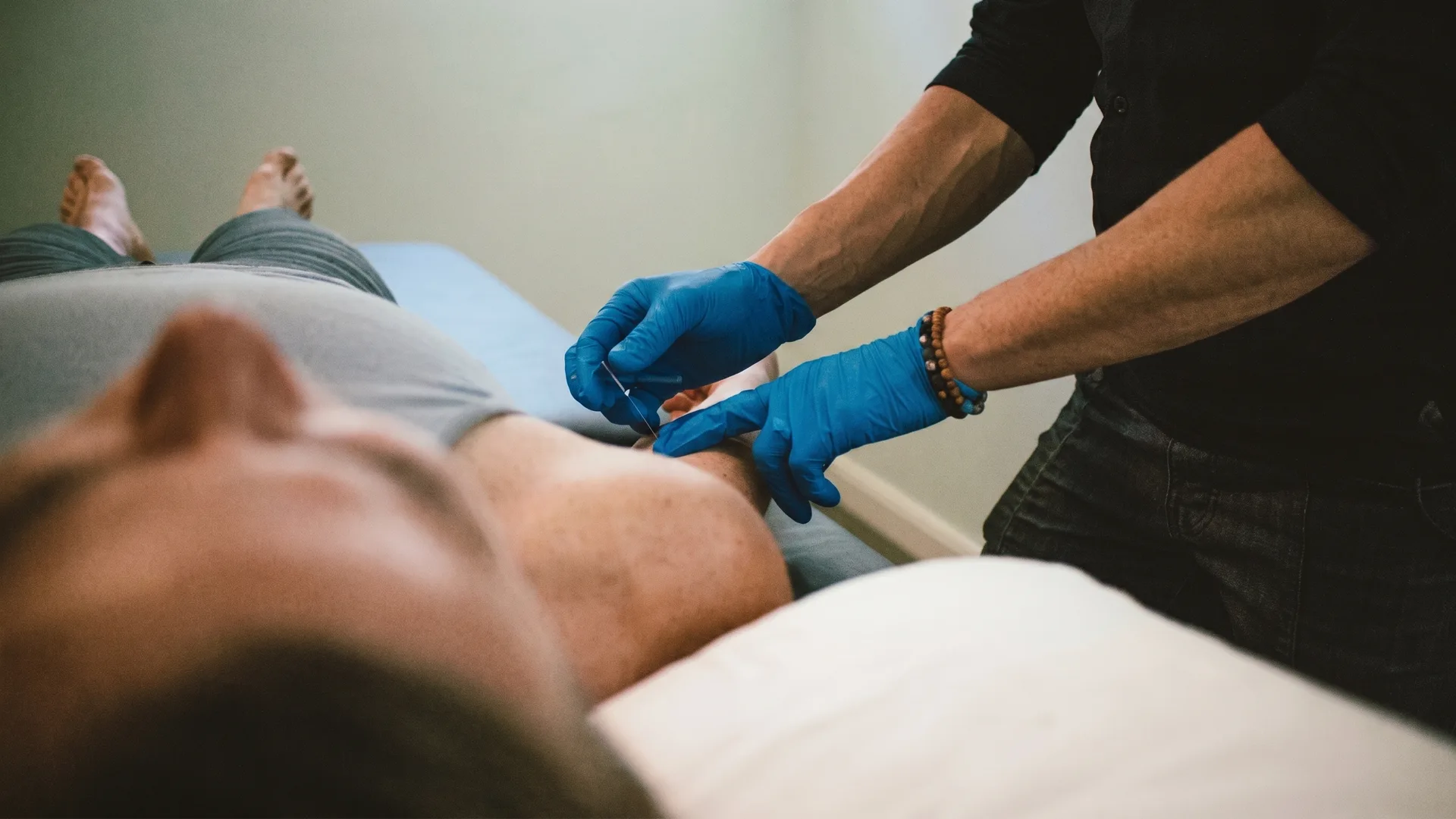 Dry needling treatment at Ervin Physical Therapy in Morganfield, KY